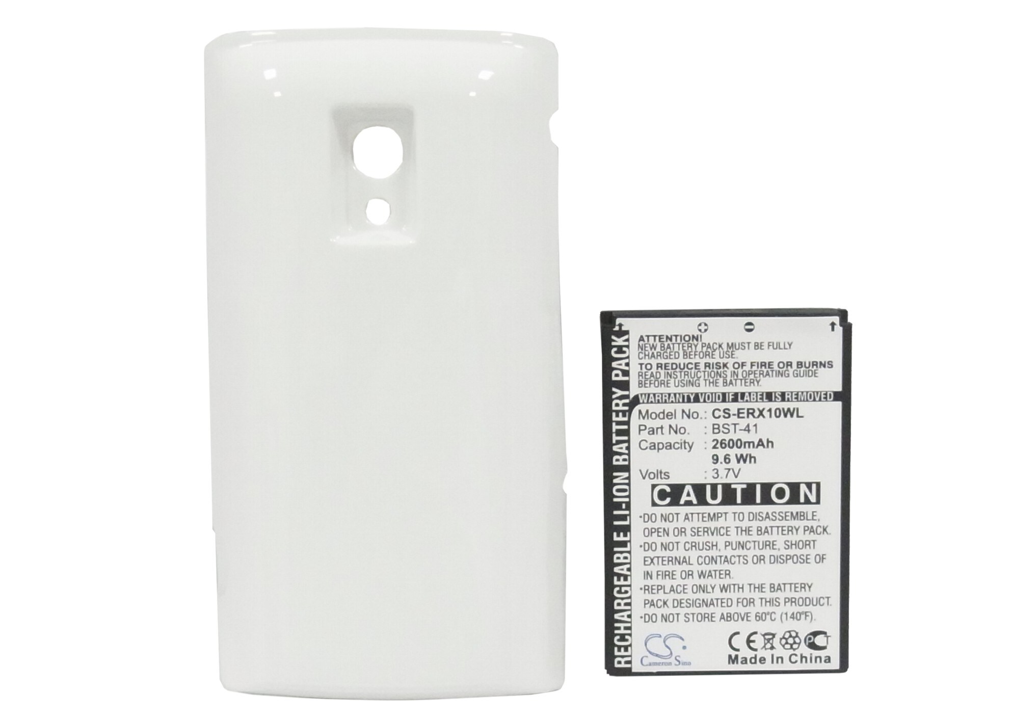 Batteri till SmartPhone, Mobil för Sony Ericsson Xperia X10, Xperia X10a