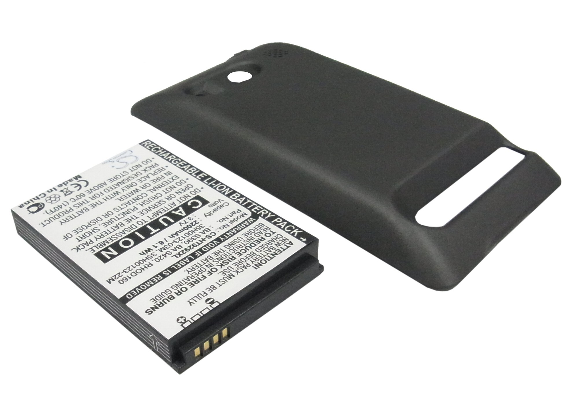 Batteri till SmartPhone, Mobil för HTC EVO 4G, A9292, Supersonic