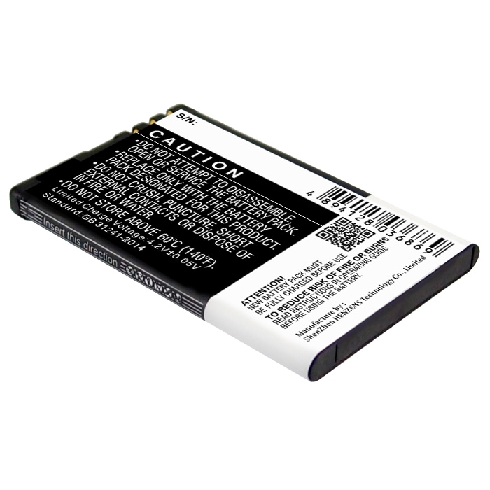 Batteri till SmartPhone, Mobil för Nokia 5800, 5800T, 5800 XpressMusic m.fl.