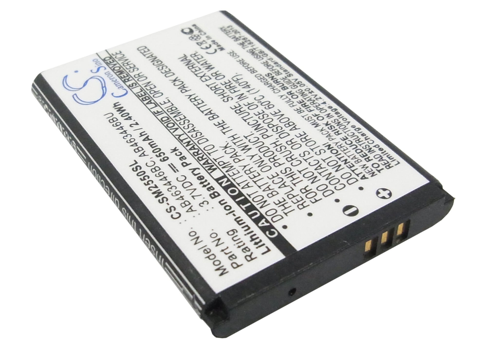 Batteri till SmartPhone, Mobil för Samsung GT-E2520, GT-M2510, GT-E1150 m.fl.