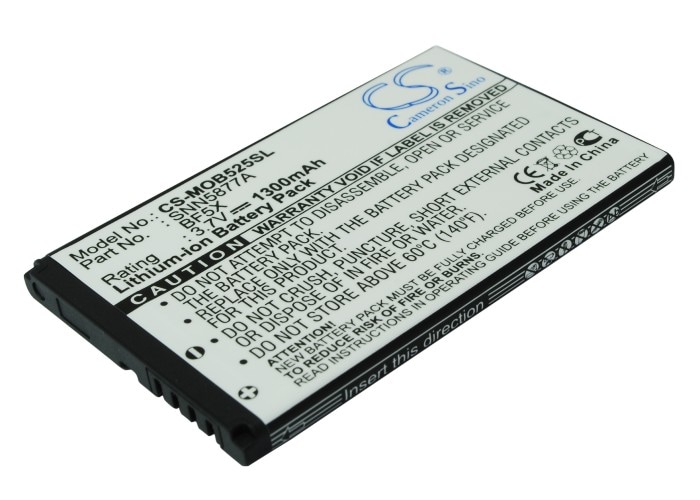 Batteri till SmartPhone, Mobil för Motorola MB525, MB520, Defy m.fl.