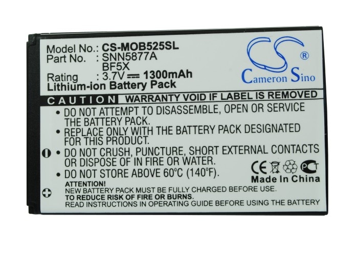 Batteri till SmartPhone, Mobil för Motorola MB525, MB520, Defy m.fl.