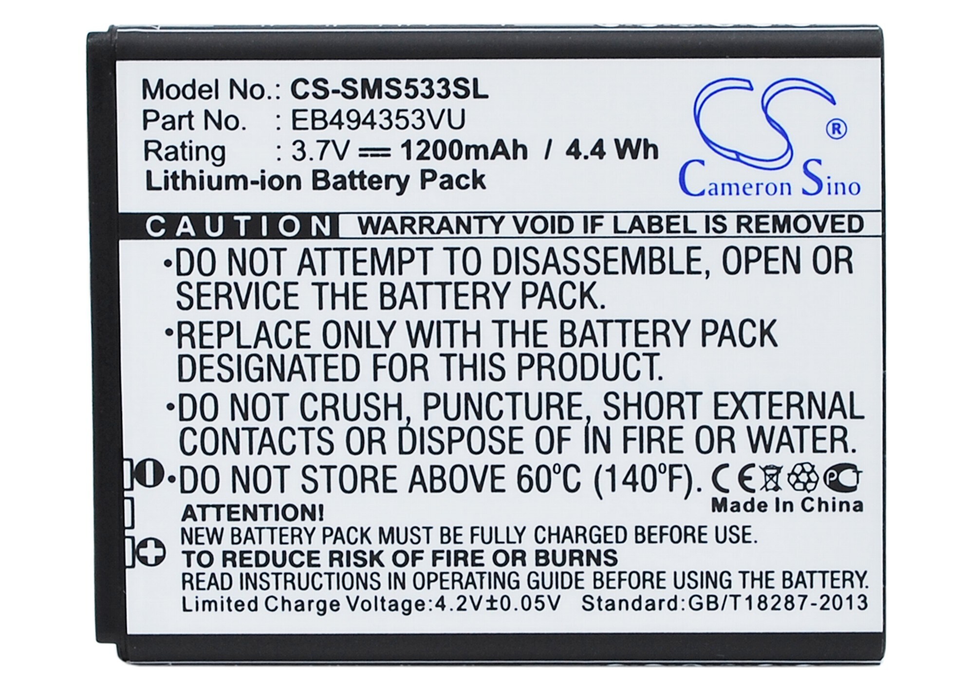 Batteri till SmartPhone, Mobil för Samsung GT-S5570, Galaxy Mini, GT-S5250 m.fl.
