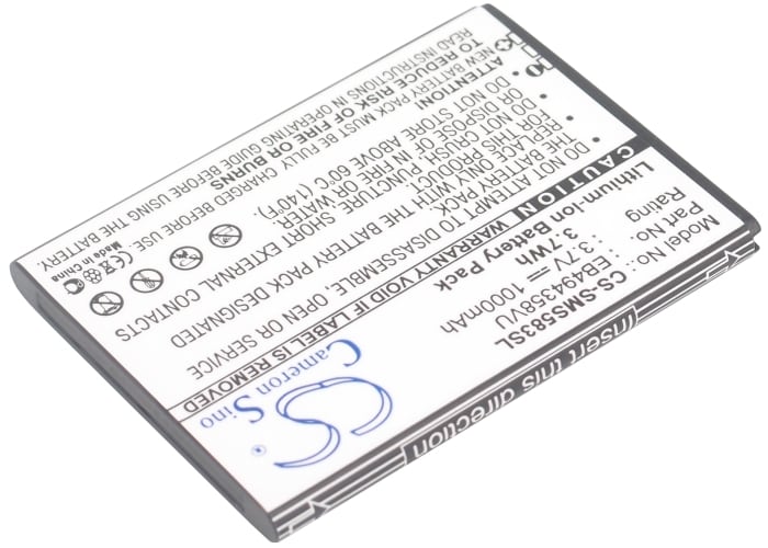 Batteri till SmartPhone, Mobil för Samsung GT-S5830, GT-S5830T, Cooper m.fl.