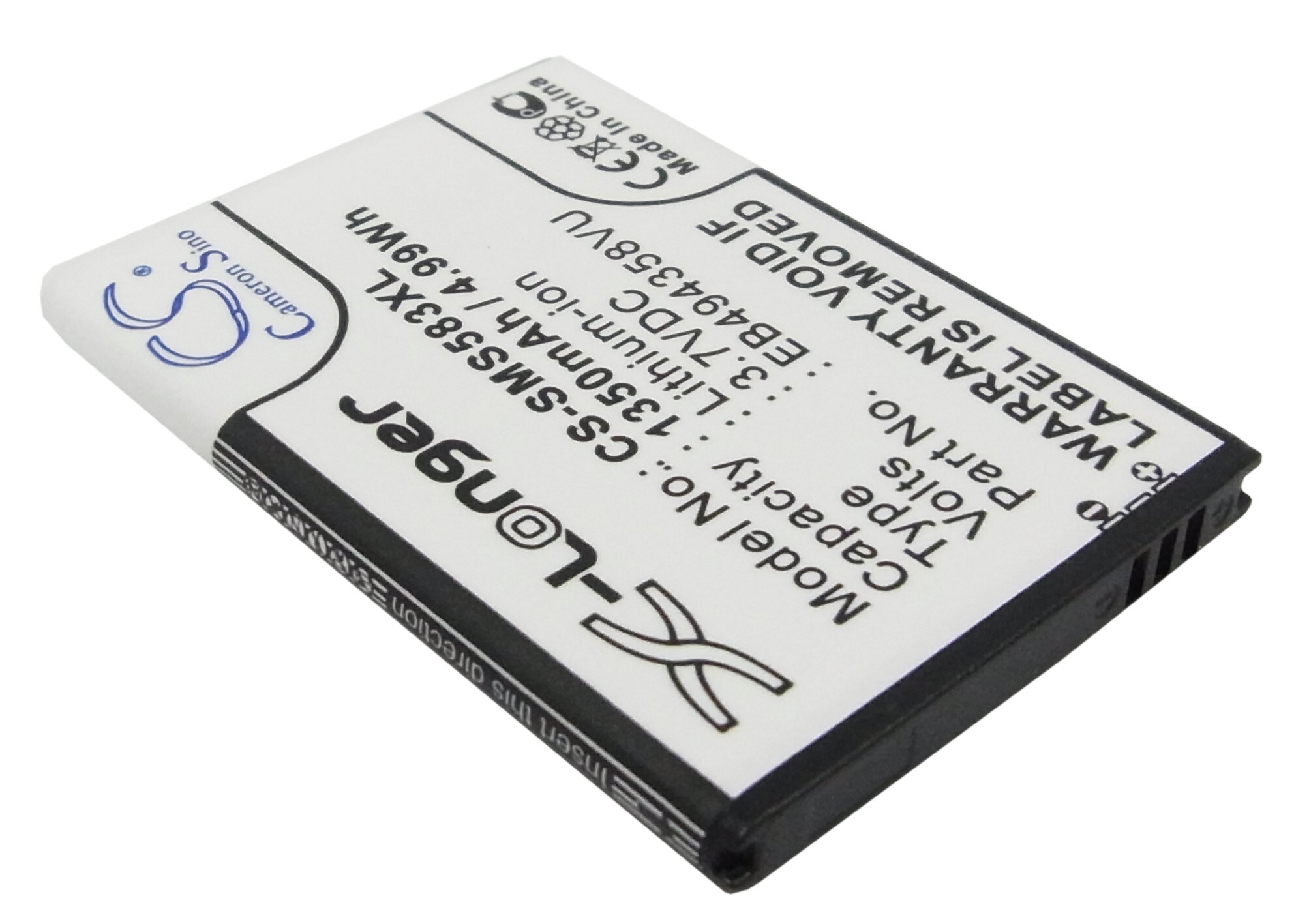 Batteri till SmartPhone, Mobil för Samsung GT-S5830, GT-S5830T m.fl.