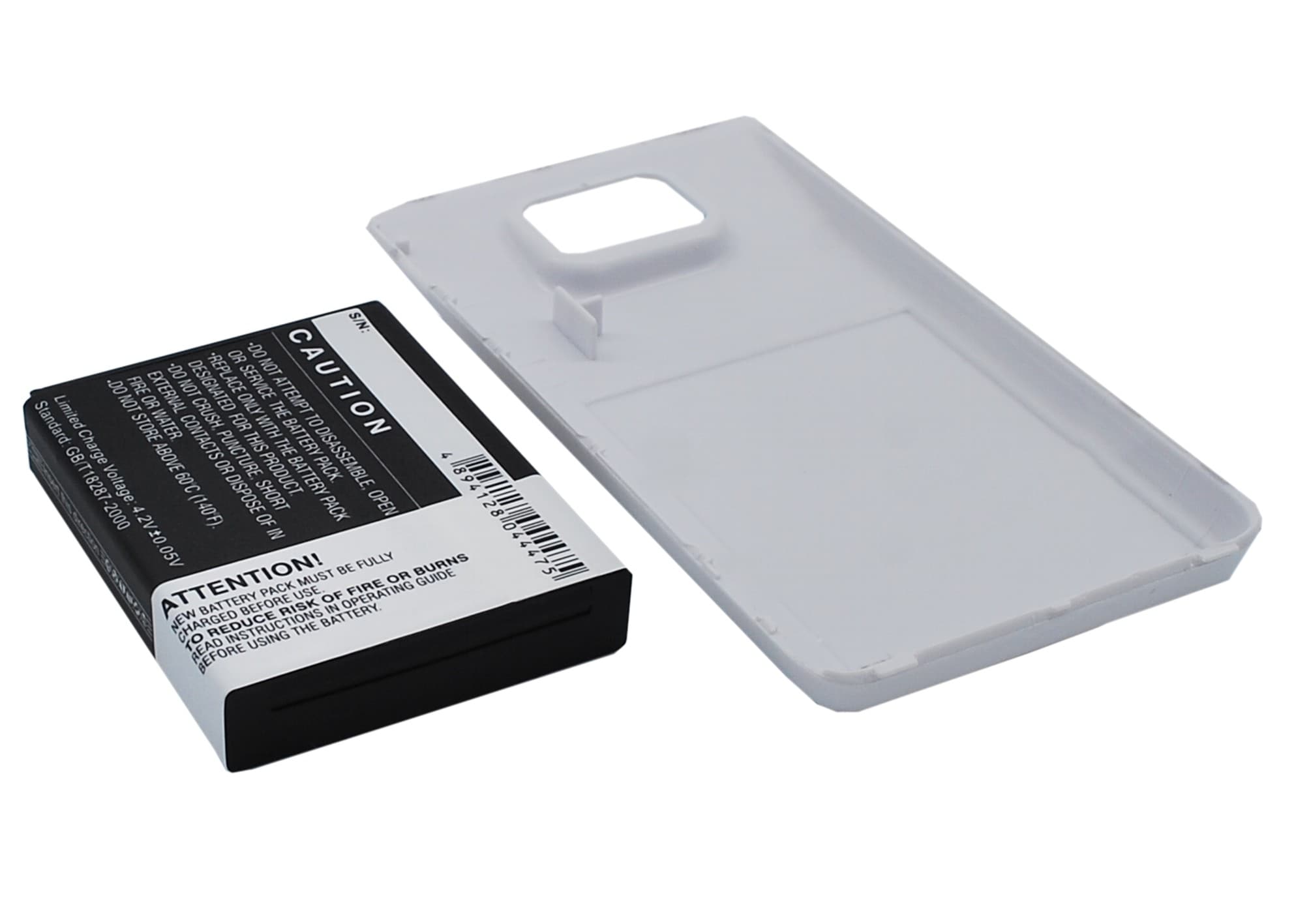 Batteri till SmartPhone, Mobil för Samsung Galaxy S II, Galaxy S2, GT-I9100