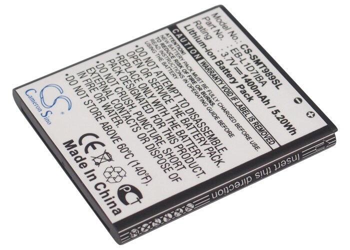 Batteri till SmartPhone, Mobil för T-Mobile Galaxy S II, SGH-T989, Galaxy S II 4G