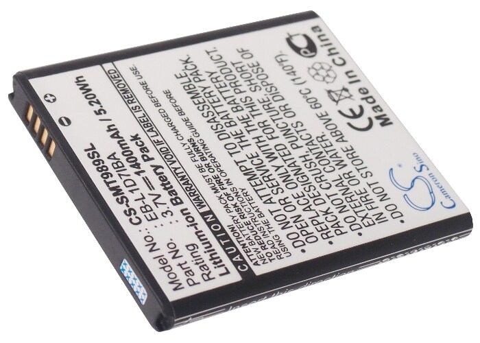 Batteri till SmartPhone, Mobil för T-Mobile Galaxy S II, SGH-T989, Galaxy S II 4G