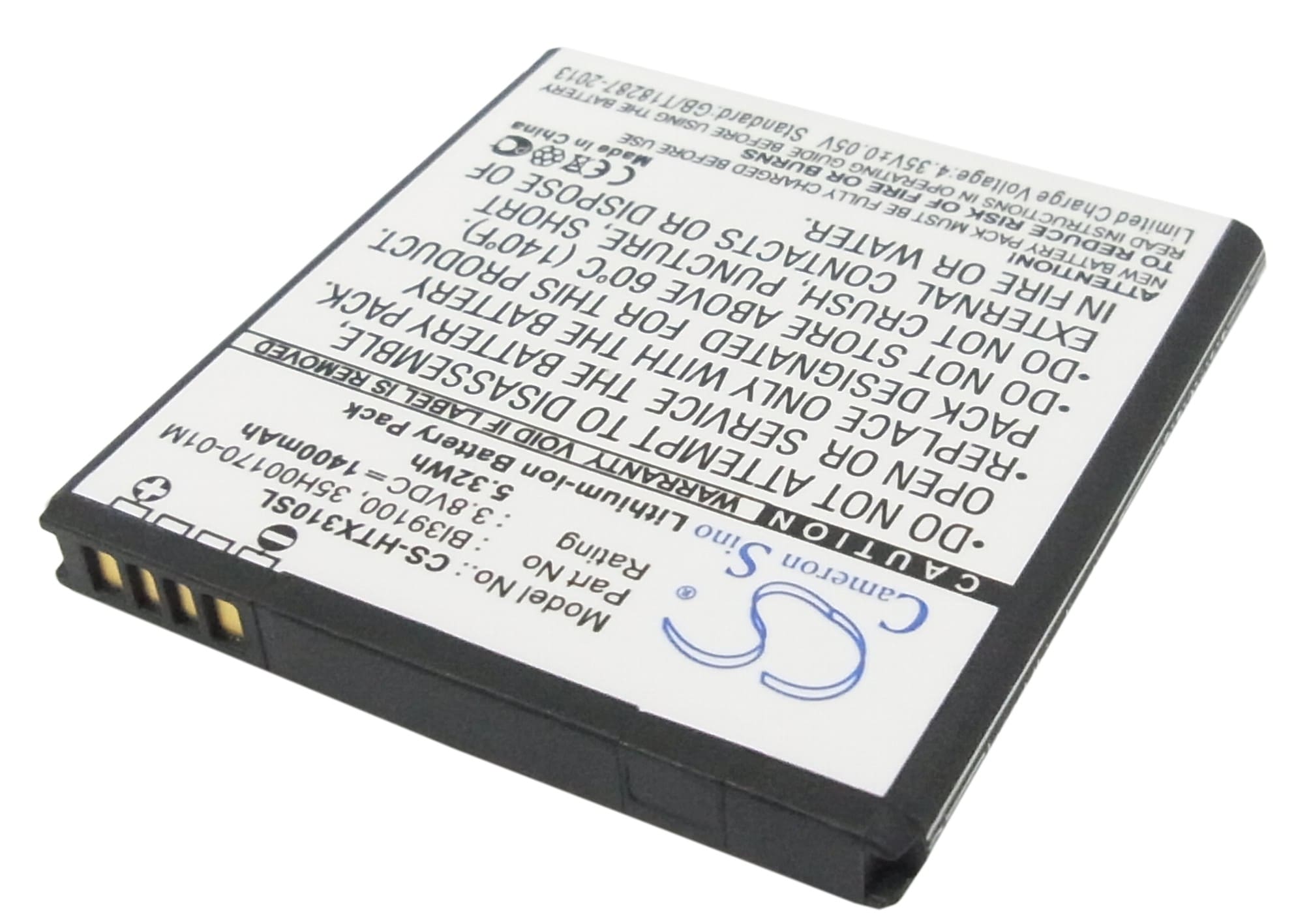 Batteri till SmartPhone, Mobil för HTC Titan, X310E, Sensation XL m.fl.