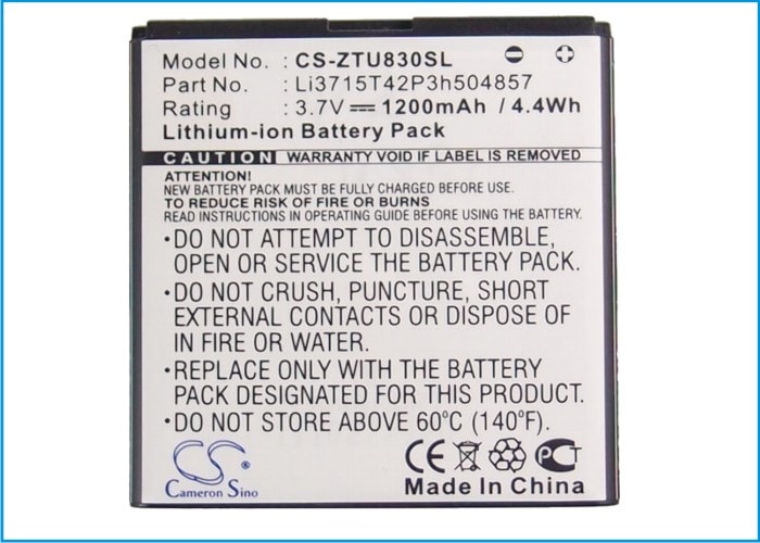 Batteri till SmartPhone, Mobil för T-Mobile V768, V768C, Concord