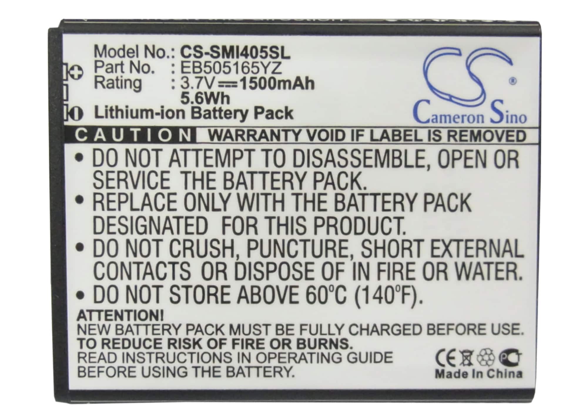 Batteri till SmartPhone, Mobil för Verizon SCHI405LKV, BBM65TK, SCH-i405U m.fl.