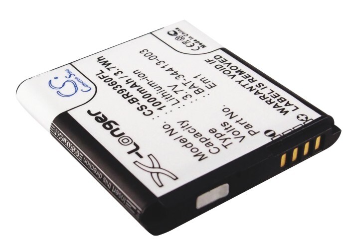 Batteri till SmartPhone, Mobil för Blackberry Curve 9370, Curve 9360, Curve 9350 m.fl.