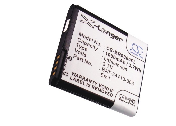 Batteri till SmartPhone, Mobil för Blackberry Curve 9370, Curve 9360, Curve 9350 m.fl.