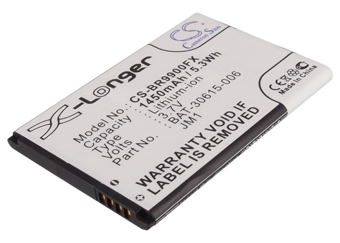 Batteri till SmartPhone, Mobil för Blackberry Bold Touch 9900, Pluto, Bold Touch 9930 m.fl.