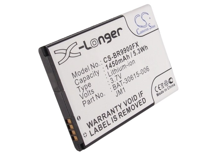 Batteri till SmartPhone, Mobil för Blackberry Bold Touch 9900, Pluto, Bold Touch 9930 m.fl.