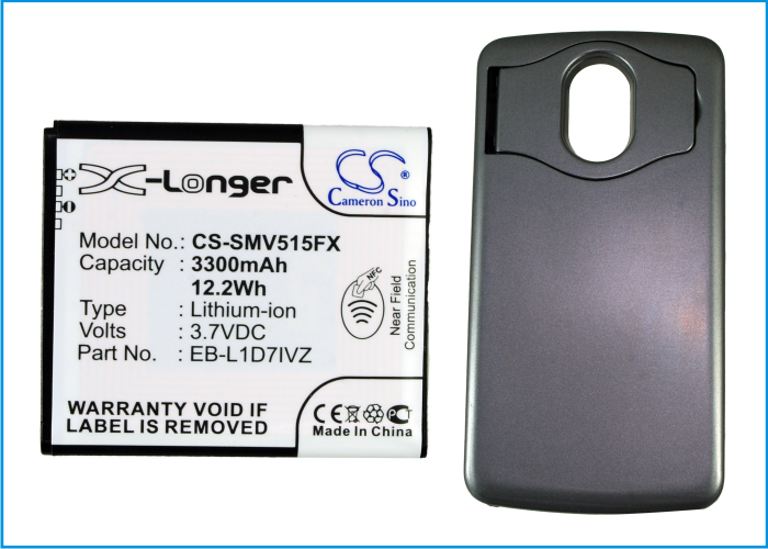 Batteri till SmartPhone, Mobil för Verizon Galaxy Nexus i515, Nexus 4G LTE, SCH-I515