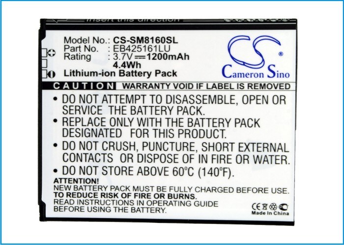 Batteri till SmartPhone, Mobil för Samsung Galaxy Ace 2, GT-I8160, GT-I8160P m.fl.