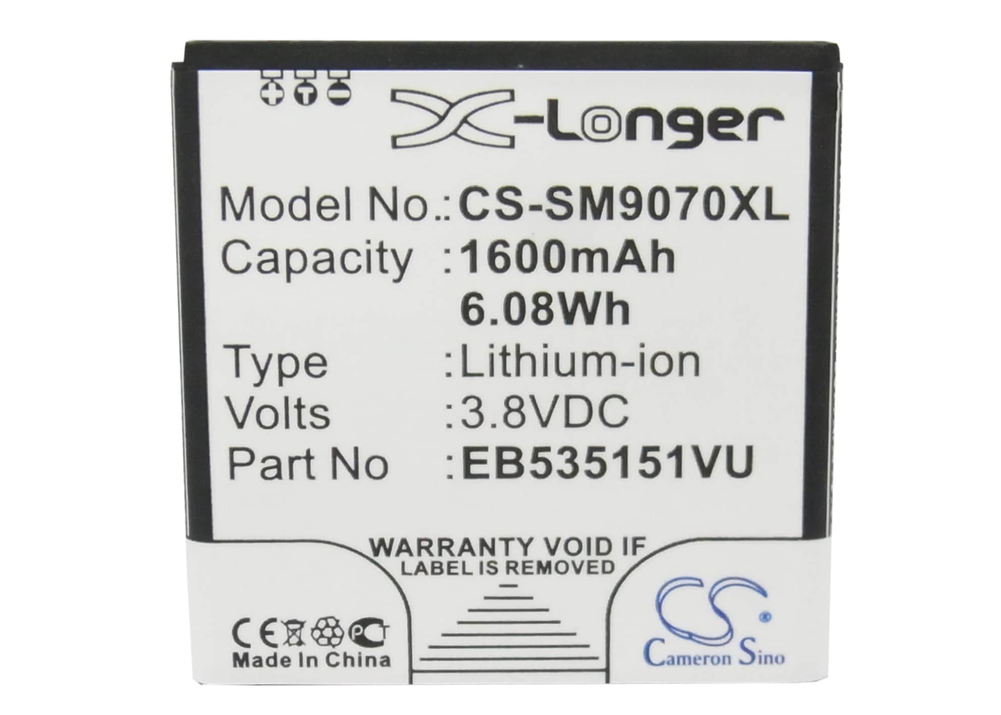 Batteri till SmartPhone, Mobil för Samsung GT-i9070, GT-i9070P, Galaxy S Advance m.fl.