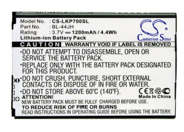 Batteri till SmartPhone, Mobil för Cricket Optimus Regard, LW770