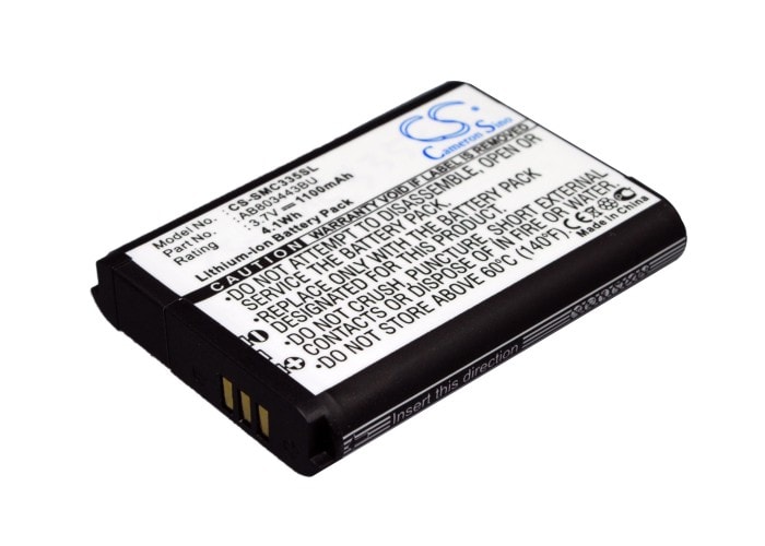 Batteri till SmartPhone, Mobil för Samsung GT-C3350, Xcover C3350, Solid Xcover