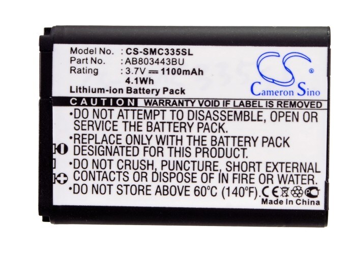 Batteri till SmartPhone, Mobil för Samsung GT-C3350, Xcover C3350, Solid Xcover