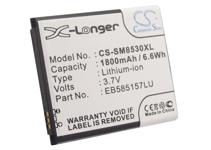 Batteri till SmartPhone, Mobil för Samsung Galaxy Beam, GT-I8530, GT-I8550 m.fl.