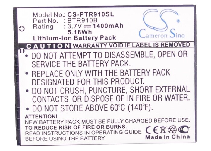Batteri till SmartPhone, Mobil för Pantech Marauder, Star Q, ADR910L m.fl.