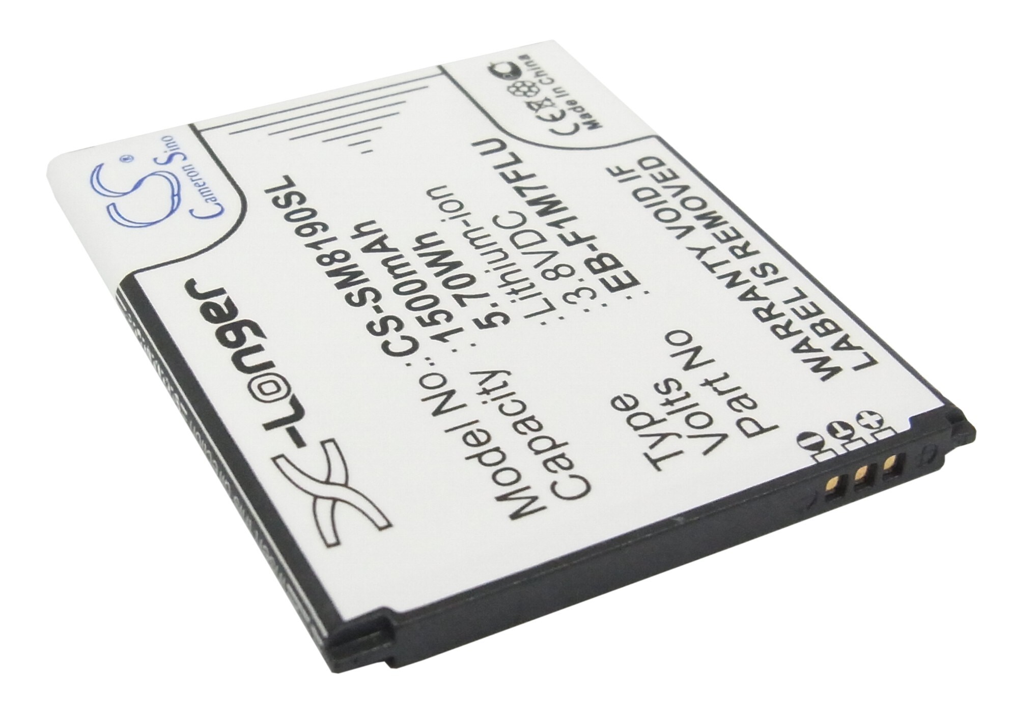 Batteri till SmartPhone, Mobil för Samsung GT-I8190, Galaxy SIII mini, Galaxy S3 mini m.fl.
