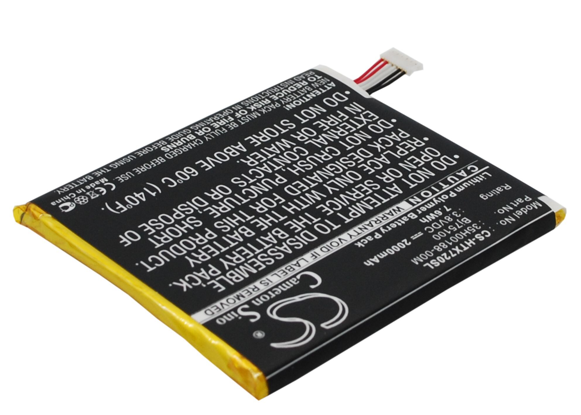 Batteri till SmartPhone, Mobil för HTC One XL, Edge, Evita m.fl.