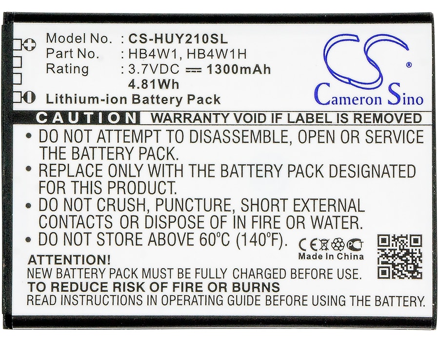 Batteri till SmartPhone, Mobil för Huawei Ascend Y210, Ascend Y210C, Ascend Y210-0151 m.fl.