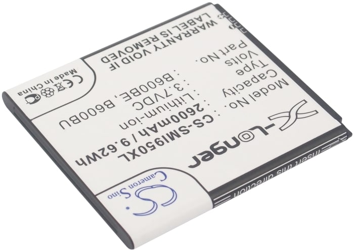 Batteri till SmartPhone, Mobil för Samsung Galaxy S4, Galaxy S4 LTE, GT-I9500 m.fl.