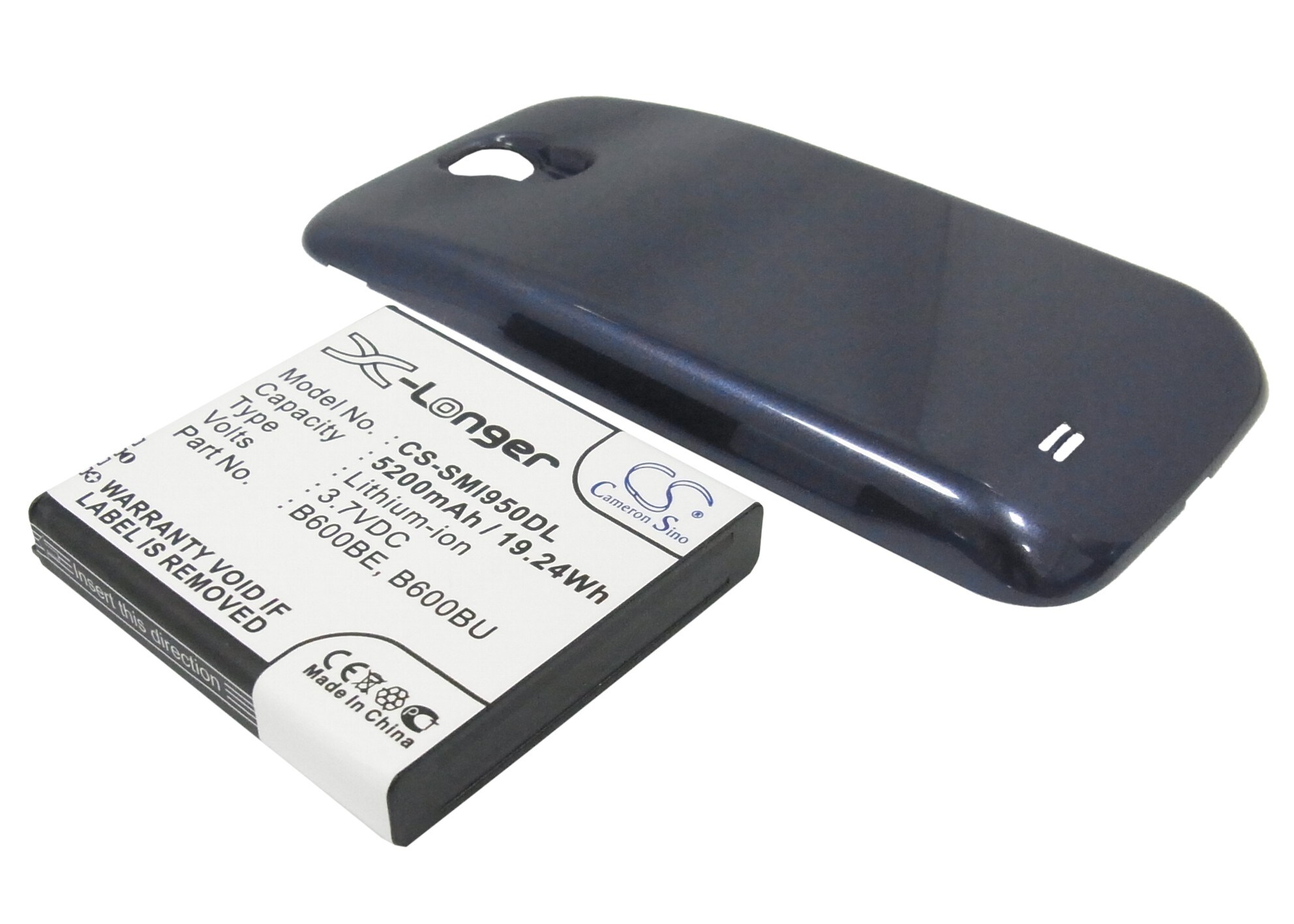 Batteri till SmartPhone, Mobil för Samsung Galaxy S4, Galaxy S4 LTE, GT-I9500 m.fl.