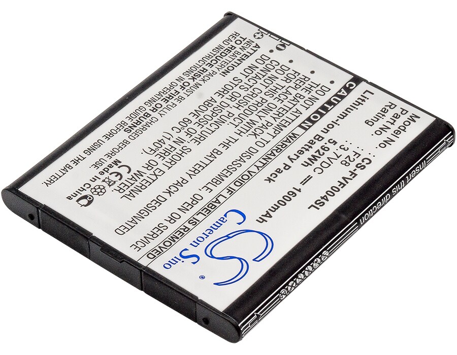Batteri till SmartPhone, Mobil för Fujitsu Arrows V, F-04E, Arrows V F-04E m.fl.