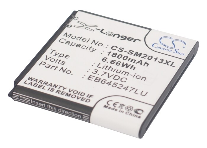 Batteri till SmartPhone, Mobil för Samsung SCH-W2013, GT-B9388