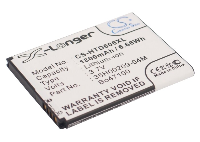 Batteri till SmartPhone, Mobil för HTC Desire 606w, Desire 606t, Desire 600 m.fl.