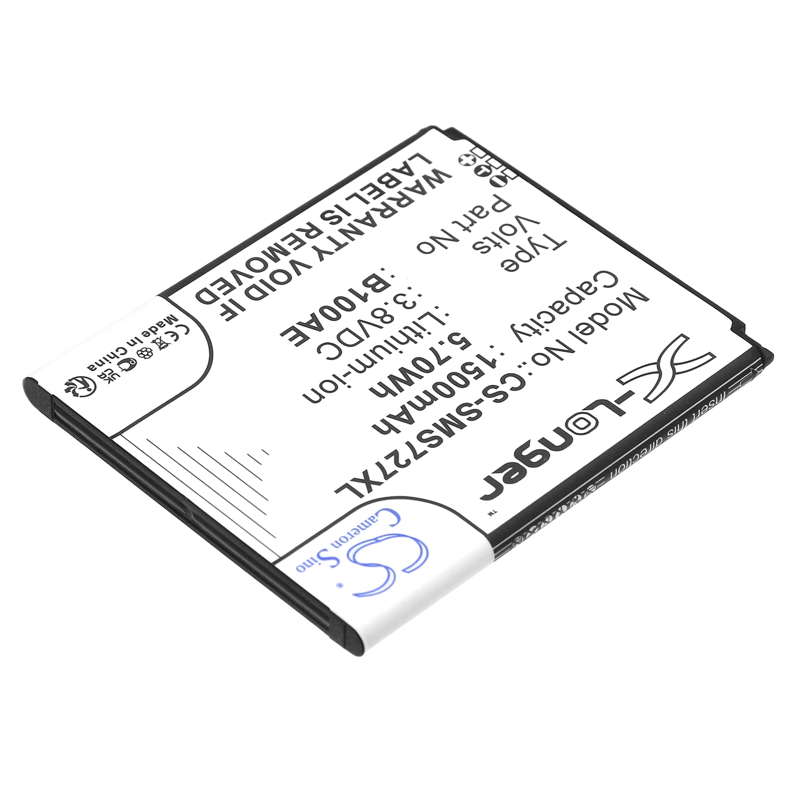 Batteri till SmartPhone, Mobil för Samsung GT-S7270, GT-S7272, Galaxy Ace 3 m.fl.