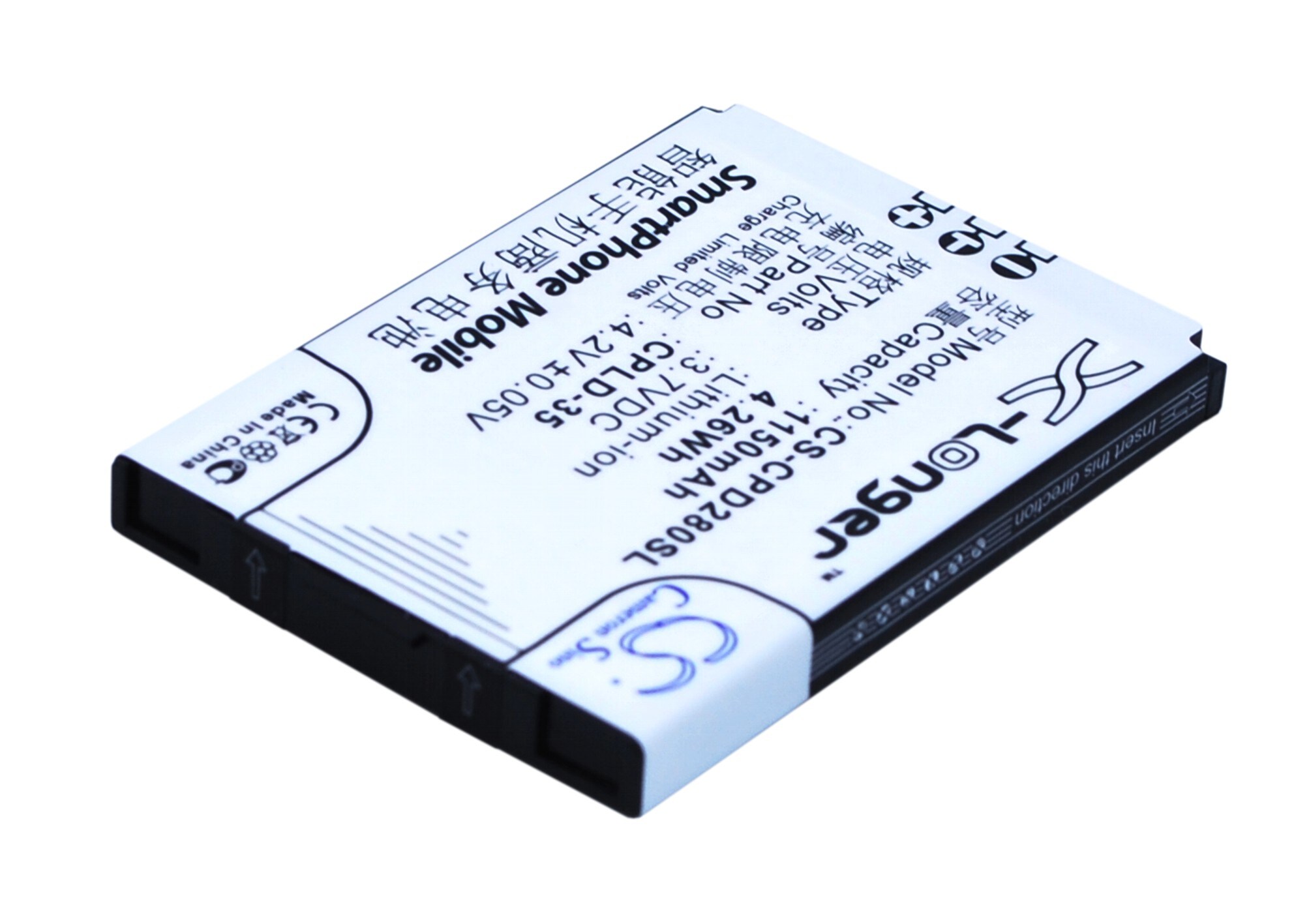 Batteri till SmartPhone, Mobil för Coolpad E600, D280, D520 m.fl.