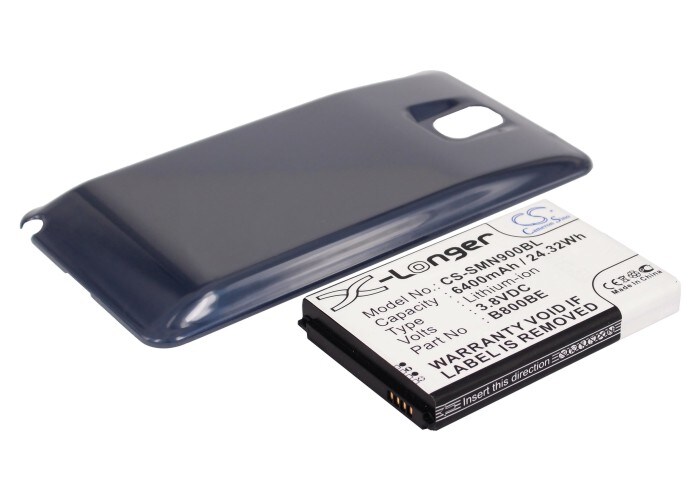 Batteri till SmartPhone, Mobil för Samsung SM-N900, SM-N9005, Galaxy Note 3 m.fl.