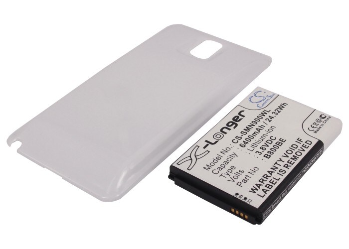 Batteri till SmartPhone, Mobil för Samsung SM-N900, SM-N9005, Galaxy Note 3 m.fl.