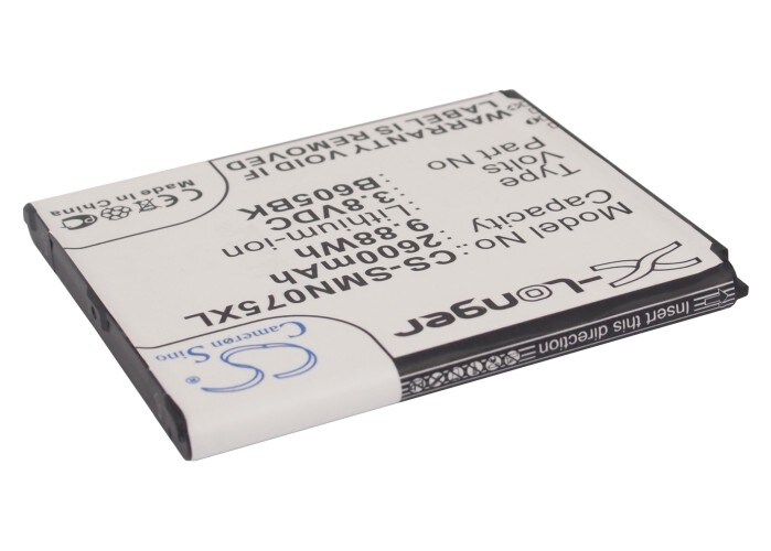 Batteri till SmartPhone, Mobil för Samsung Galaxy J, SGH-N075T