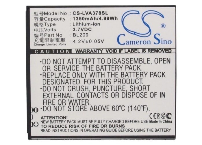 Batteri till SmartPhone, Mobil för Lenovo A706, A820E, A516 m.fl.