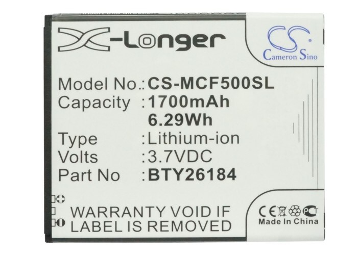Batteri till SmartPhone, Mobil för Mobistel Cynus F5, MT-8201S, MT-8201B m.fl.