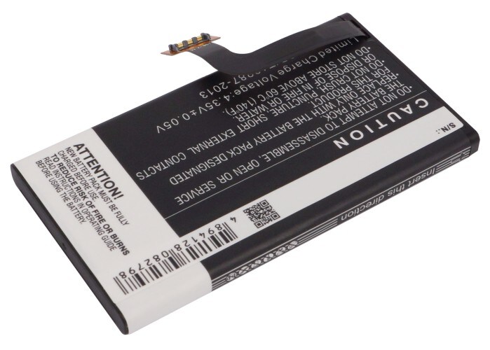 Batteri till SmartPhone, Mobil för Microsoft Lumia 1020, Lumia 909
