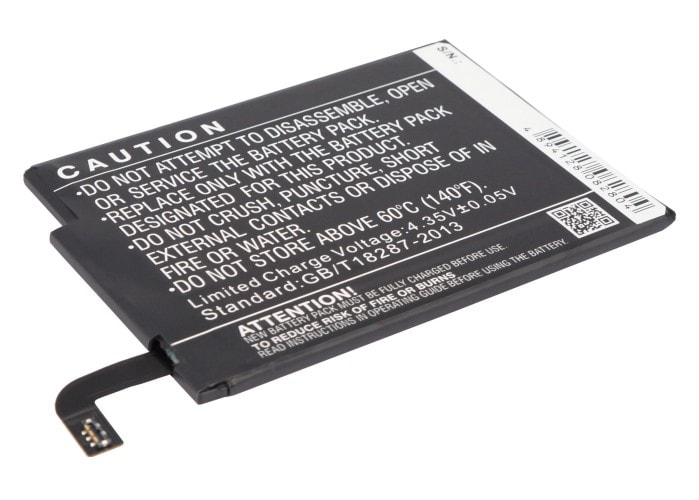 Batteri till SmartPhone, Mobil för Nokia Lumia 1520, Lumia 1520 3G, Lumia 1520.3 m.fl.