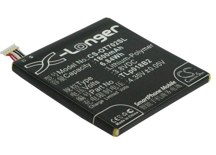 Batteri till SmartPhone, Mobil för Alcatel OT-7024, OT-7024W, One Touch 7024 m.fl.