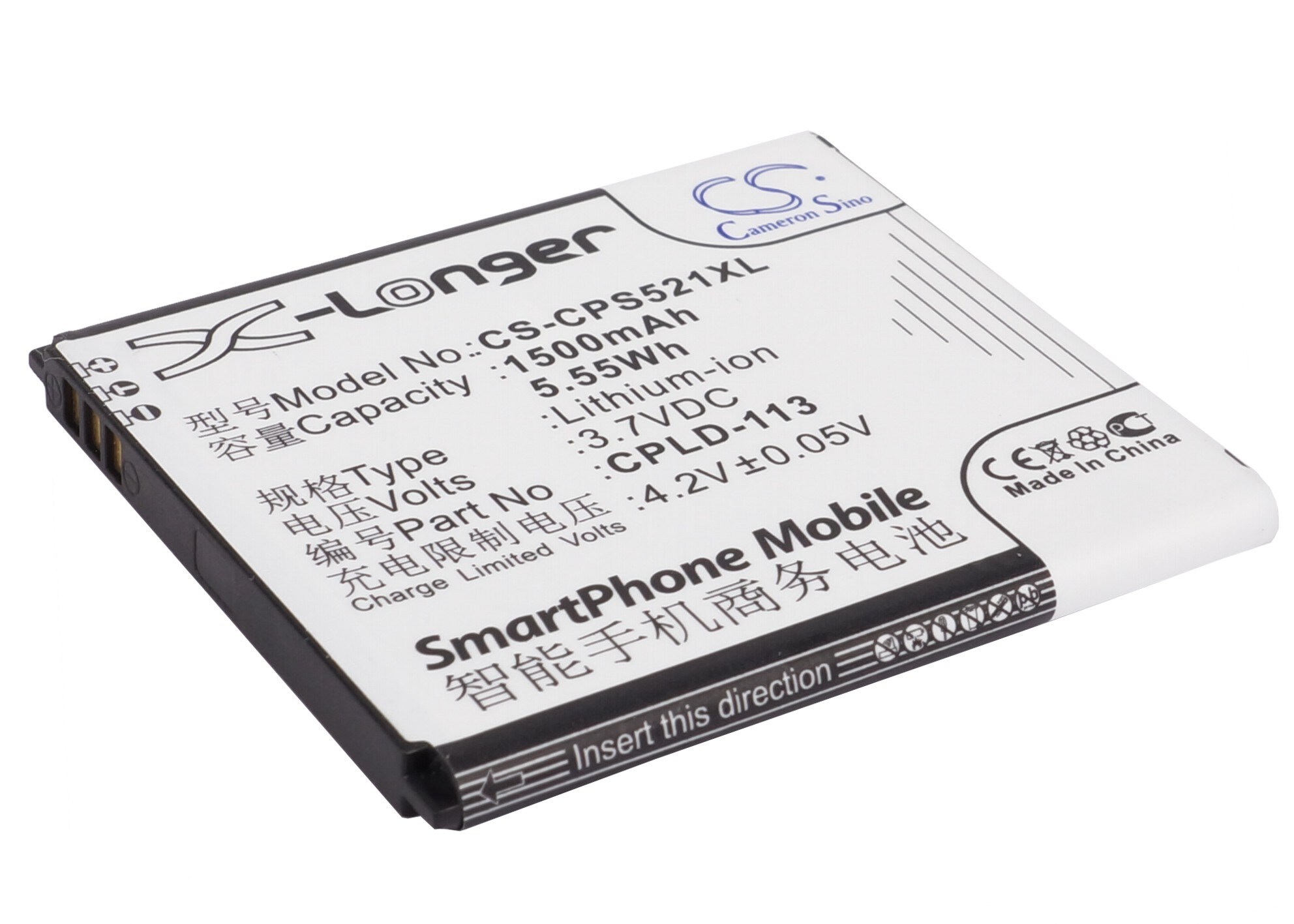 Batteri till SmartPhone, Mobil för Coolpad 5218S, 7236, 5218D