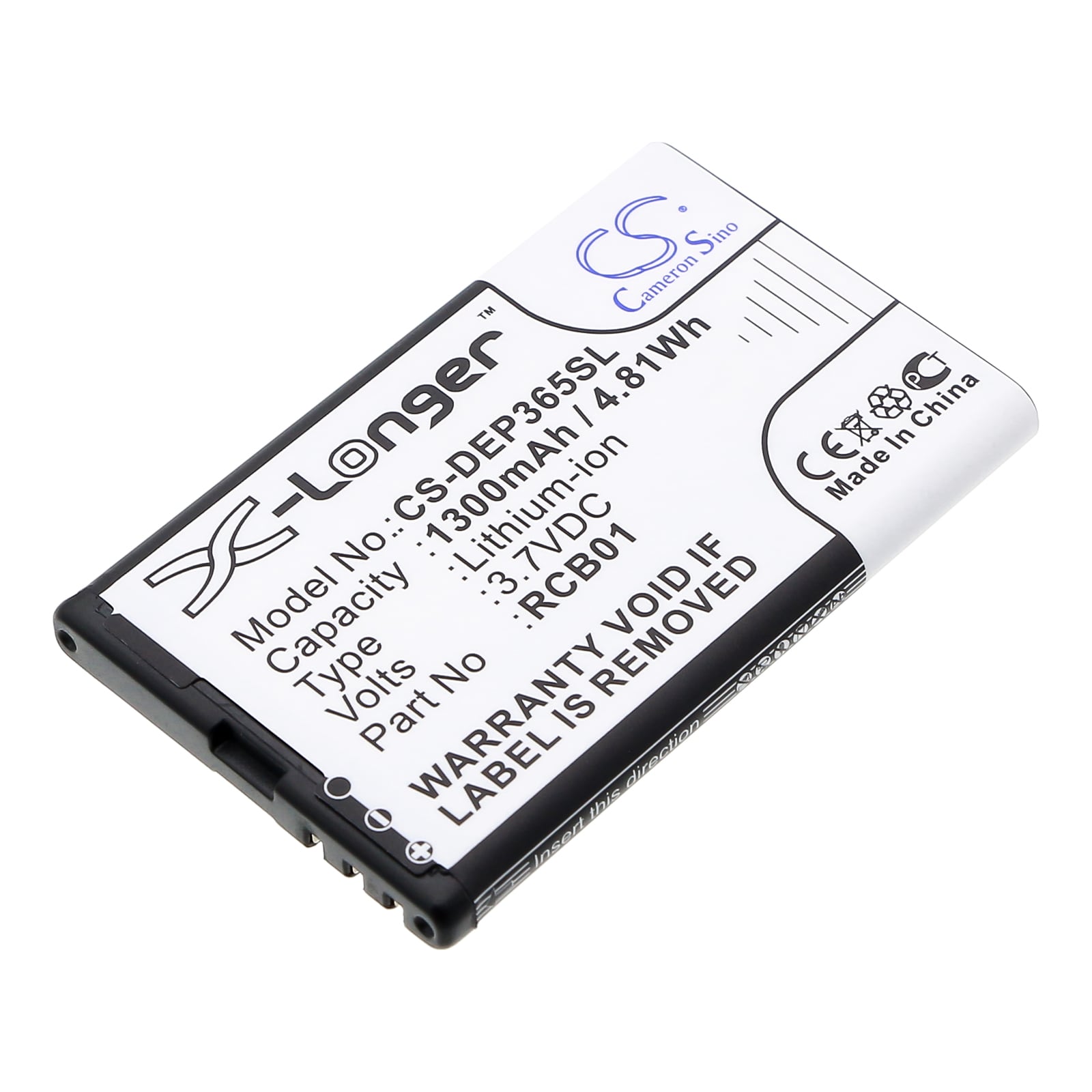 Batteri till SmartPhone, Mobil för Doro Primo 365