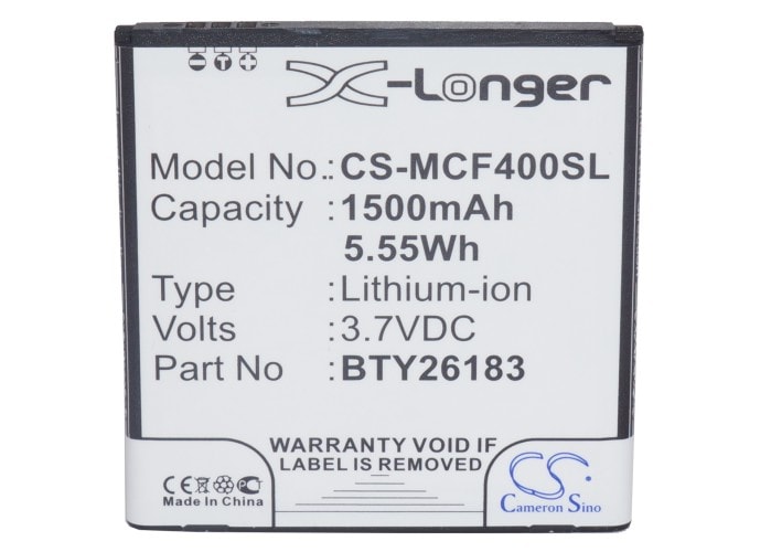 Batteri till SmartPhone, Mobil för Mobistel Cynus F4, MT-7521w, MT-7521B