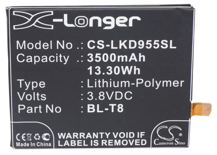 Batteri till SmartPhone, Mobil för LG LS995, Chameleon, D950 m.fl.
