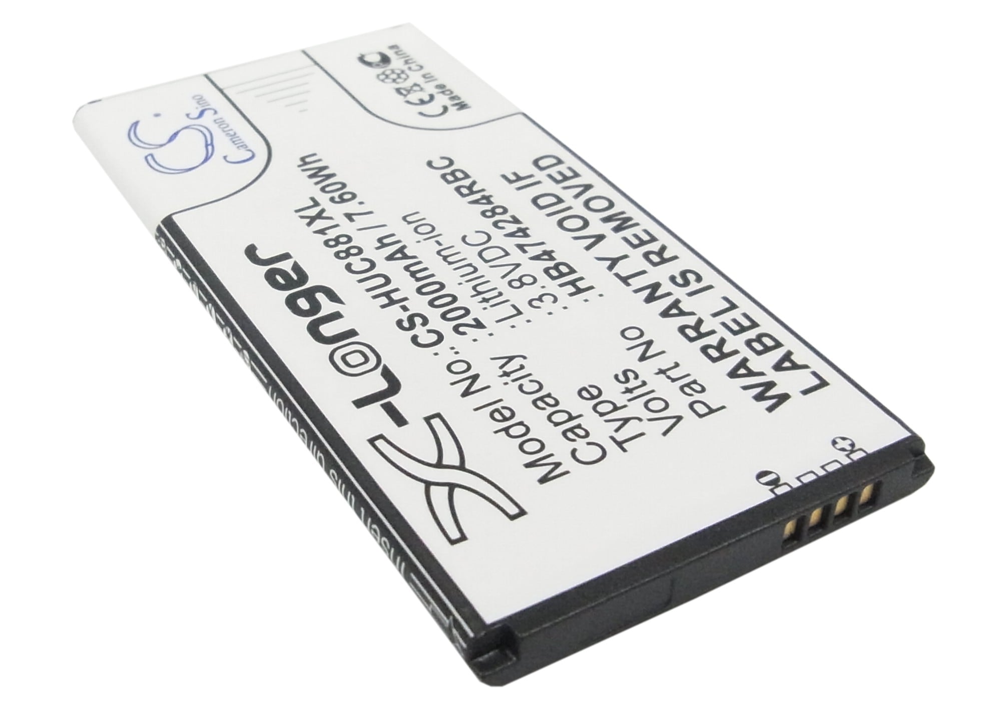 Batteri till SmartPhone, Mobil för Huawei C8816, C8816D, Ascend Y550 m.fl.